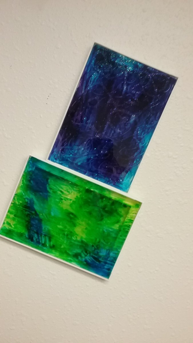 granderondeLEC's tweet photo. Look at the finished product!! This is what our stained glass turned out like! Dorla, Gayla, and a few others loved it! #FrontierCulture https://t.co/j6IQdgbMnG