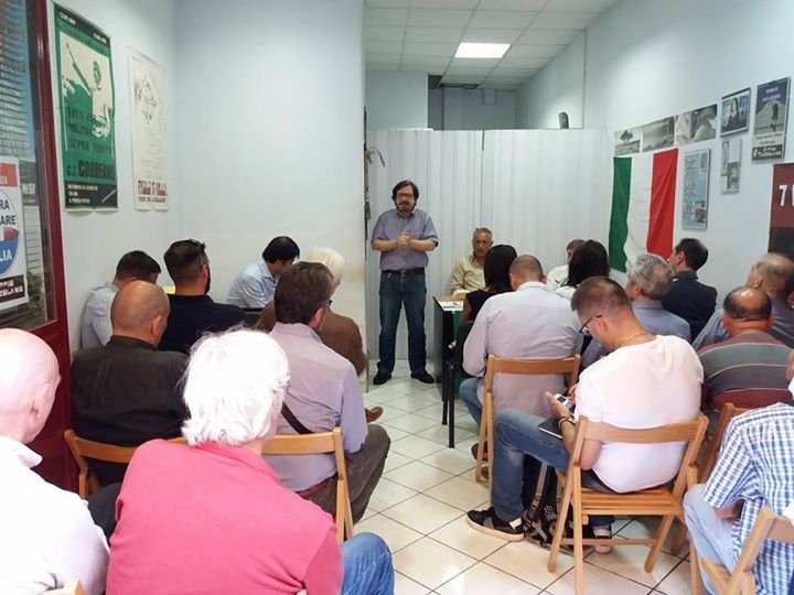 Roberto16111962's tweet photo. #NoIusSoli #casa #lavoro #salute i #diritti da garantire prima agli #Italiani @PatriaMovimento incontro 25 luglio https://t.co/uTul5NDRzq