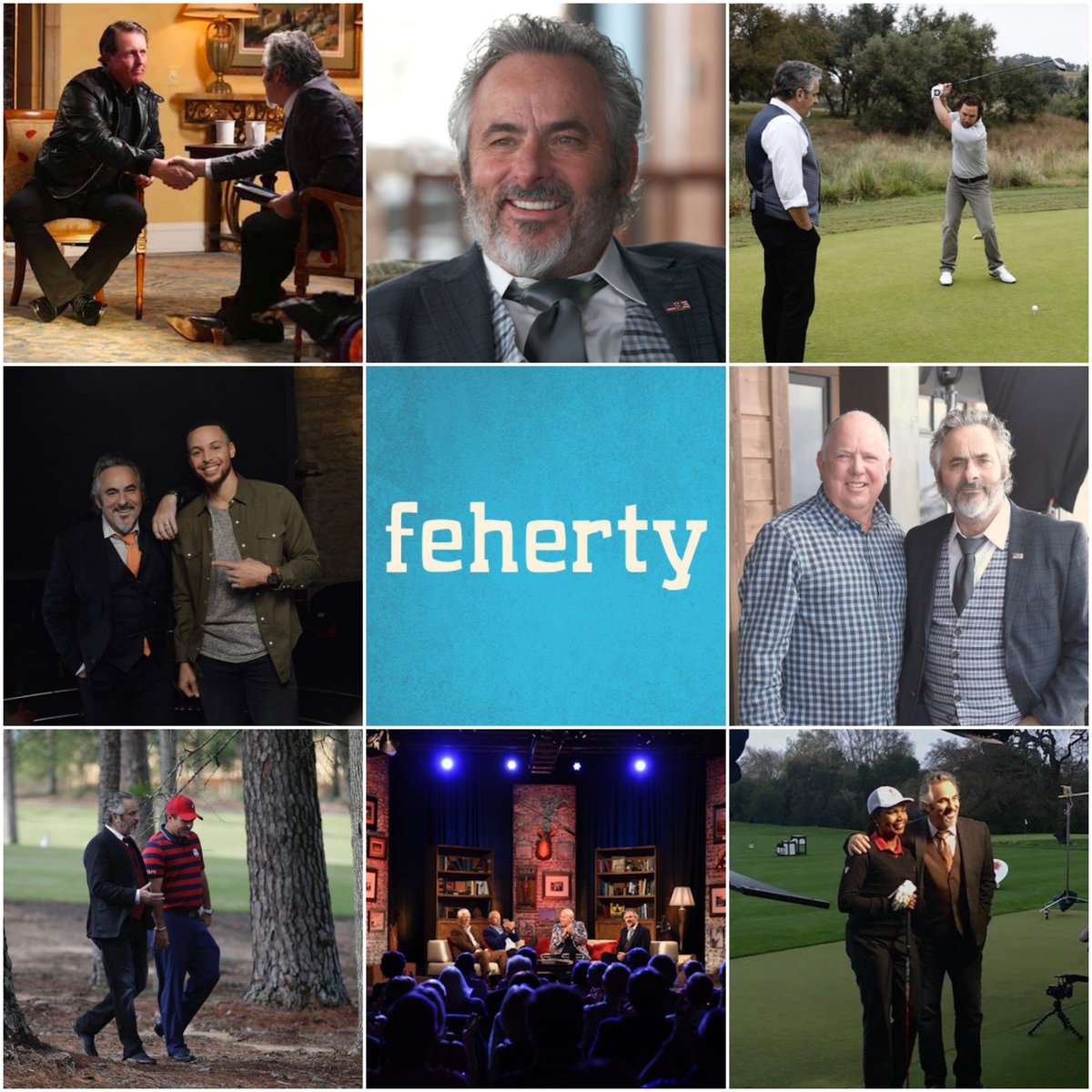 GoToTeam's tweet photo. Thanks for including us on your journey to #Feherty100! @Fehertwit #MakeCoolTV #Feherty #GolfChannel https://t.co/Hdw2cQWdss https://t.co/moHdjaztut