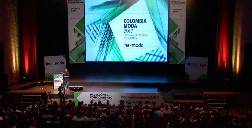 Telemedellin's tweet photo. Vuelve a ver la conferencia de Andrés Ramírez, Gerente comercial de #HardcoreSilver > https://t.co/LTPBORcxog #Colombiamoda2017 @INEXMODA https://t.co/sgiUALl5Je