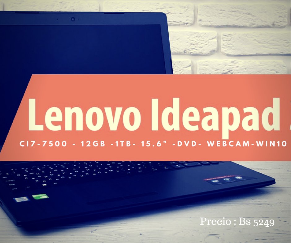 techbolivia's tweet photo. Oferta de la semana Computador Lenovo COREI7 comunicate al 3407782 y reserva la tuya https://t.co/C9nJAhi59y
