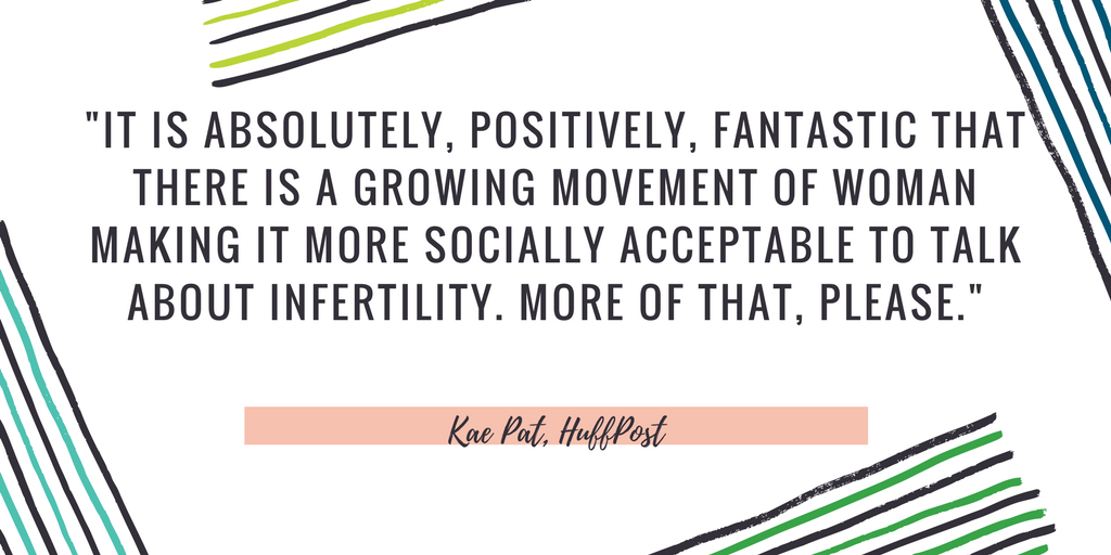 celmatix's tweet image. The hardest thing about #infertility can be talking about it. @PBandKae shares the importance of this conversation: ow.ly/2o3m30dVAOs