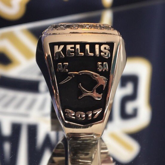 KellisBaseball's tweet photo. Thanks @Jostensaz for helping us design and producing a beautiful ring πβπ»βΎοΈ#AzStateChamps #RSKCougarPride https://t.co/0F82BsrNR9