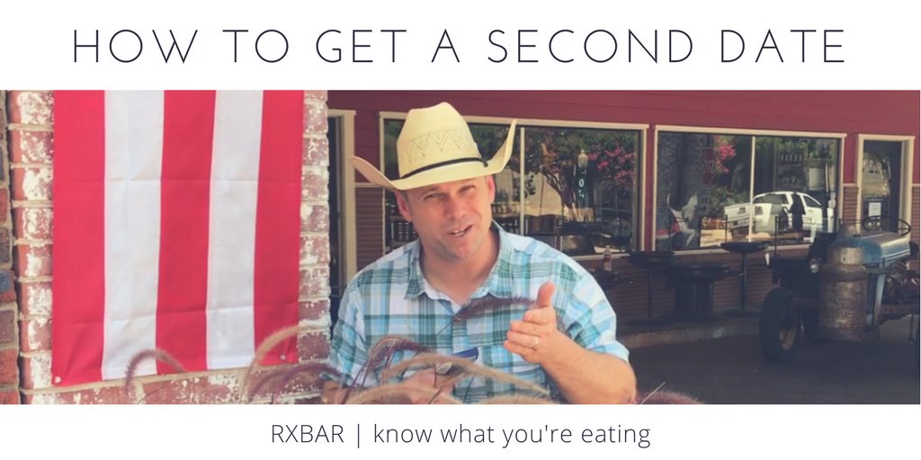 TheLocalYocals's tweet photo. What's the connection between the RXBAR and a date? Find out on our Instagram or Facebook! https://t.co/FWH3wIUEhO