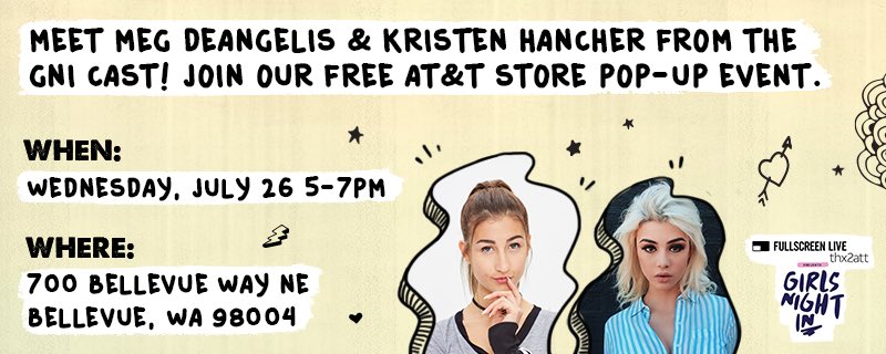 We only have space for 100 people, get the Fullscreen #thx2att offer for priority entry https://t.co/C55mqKY1gq #ad #partner https://t.co/iC3Odghg0V