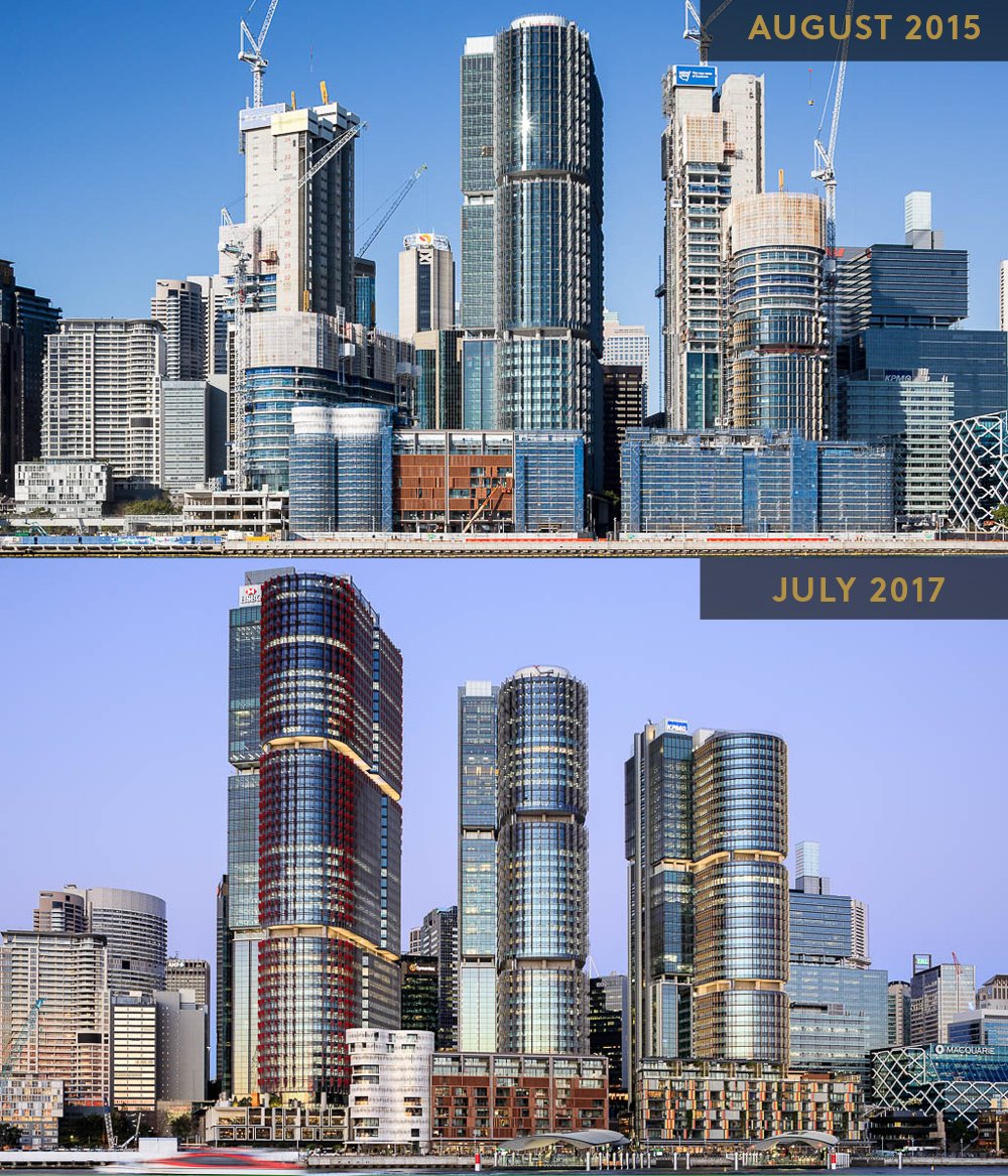 What a difference two years makes! #sydney #barangaroo