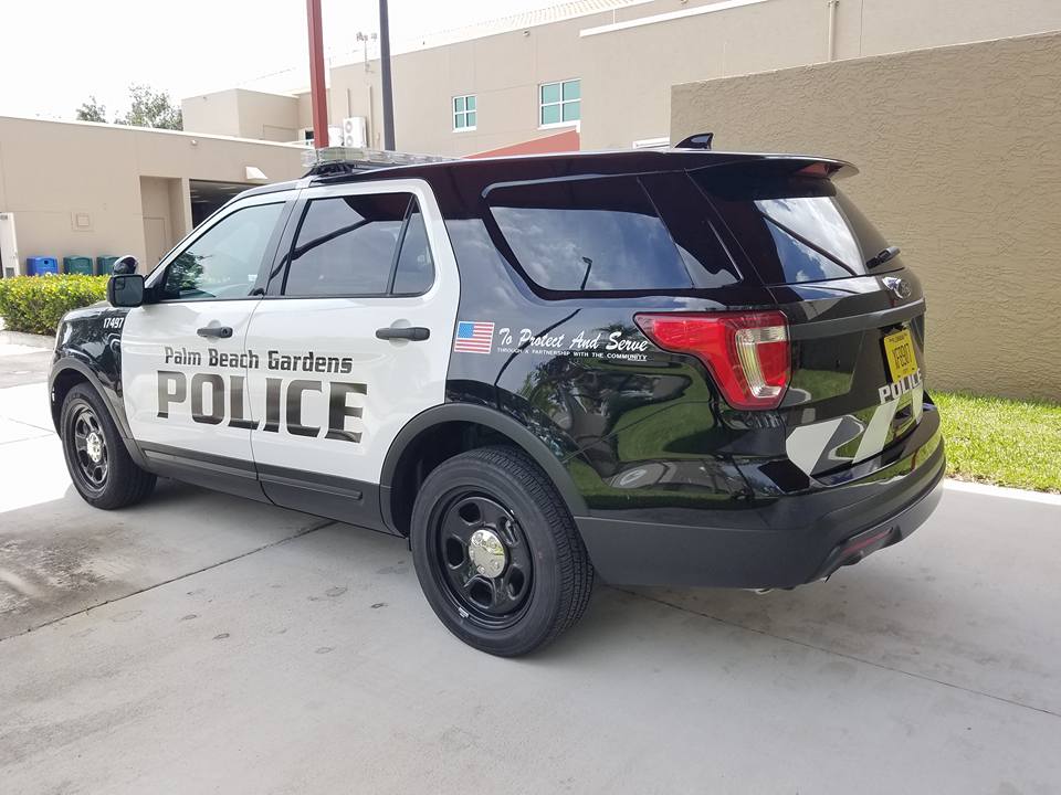 PBGPDFoundation's tweet photo. Great new vehicles coming online for the PBG Police Department.  Love these new Ford Explorers! https://t.co/2v8NrMvTB3
