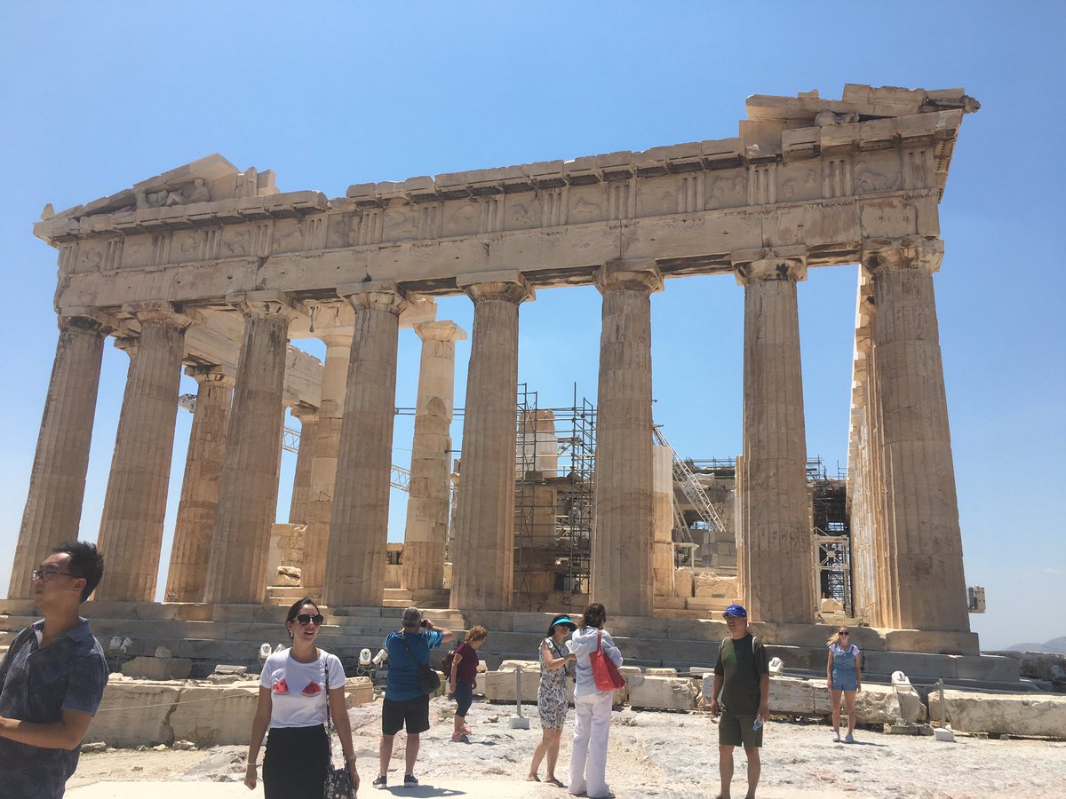 ashleyK_dances's tweet photo. It's all Greek to me 🤷🏼‍♀️   Athens, Greece 🇬🇷💙 https://t.co/SmrFJWKhFg