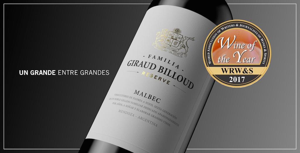 BodegaDLB's tweet photo. Nuestro #malbec insiginia sigue cosechando distinciones, la prestigiosa WAWWJ lo distinguió como #WineOfTheYear 2017 ¡Felicidad infinita! https://t.co/CAENP9ahbv