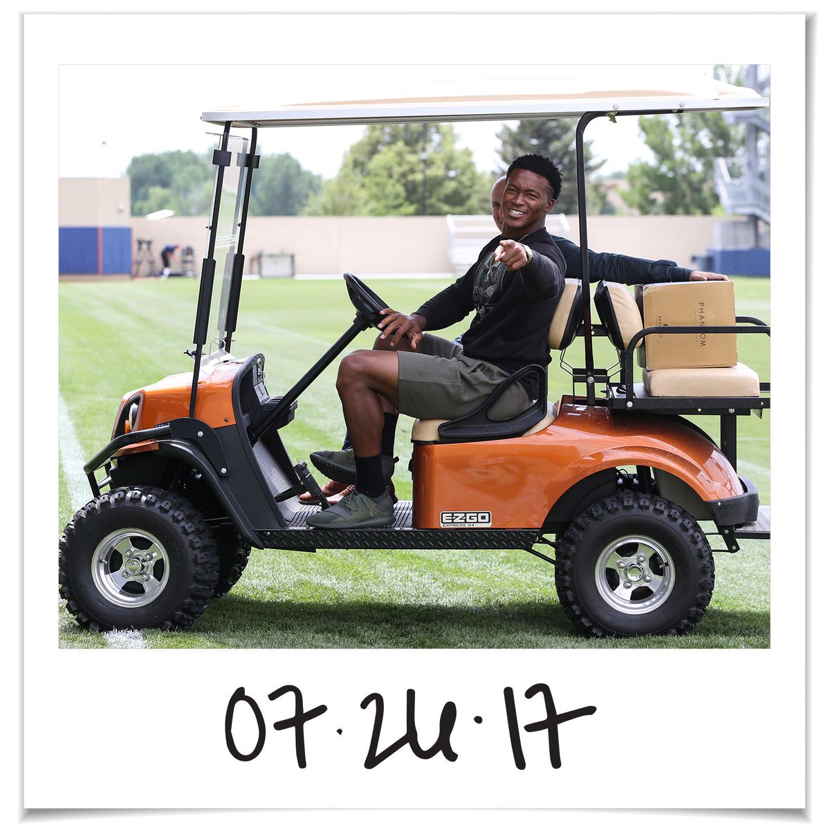 Report day.

#BroncosCamp