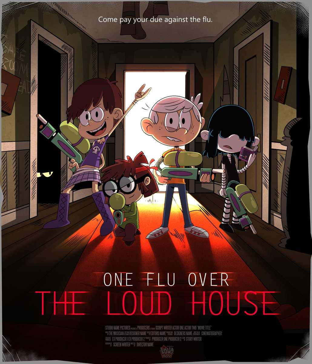 This is a very old picture! I think I made it around the  time ‘One Flu Over The Loud House’ was still a new episode x) 

#TheLoudHouse
