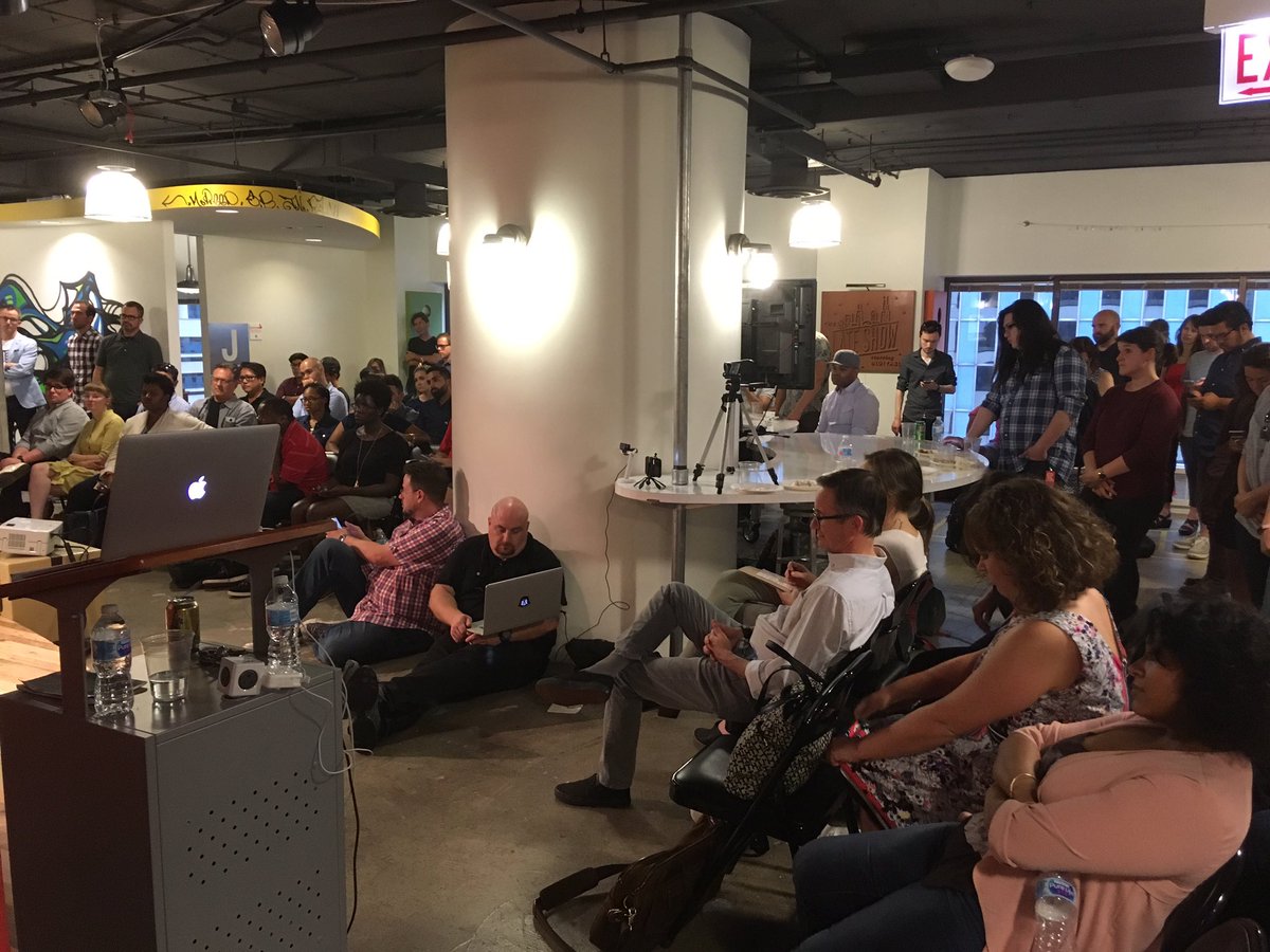 CSRAinc's tweet photo. Standing room only: The #design #future #ixdachicago thanks @Digitas for hosting! https://t.co/zJnqqw30KY