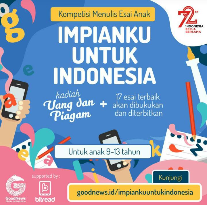 AyoJadi SahabatAnak, jadikan aktivitas menulis via blog ataukah di gadgetnya jd pengalaman seru <a href="/MajalahBobo/">Majalah Bobo</a> <a href="/KidZaniaJakarta/">KidZania Jakarta</a> <a href="/LPAIndonesia/">VK TV</a>
