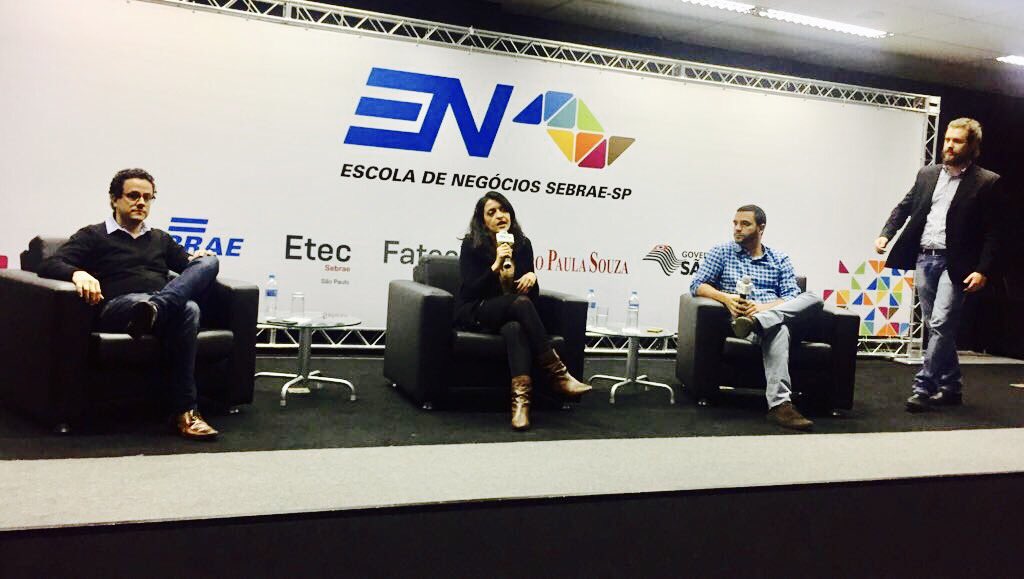 WayraBrasil's tweet photo. @carolmorandini, nossa head de comunicação falou sobre corporate venture e @OpenFuture_ no evento do #StartupSP do @sebraesp https://t.co/eCLNivu90Y
