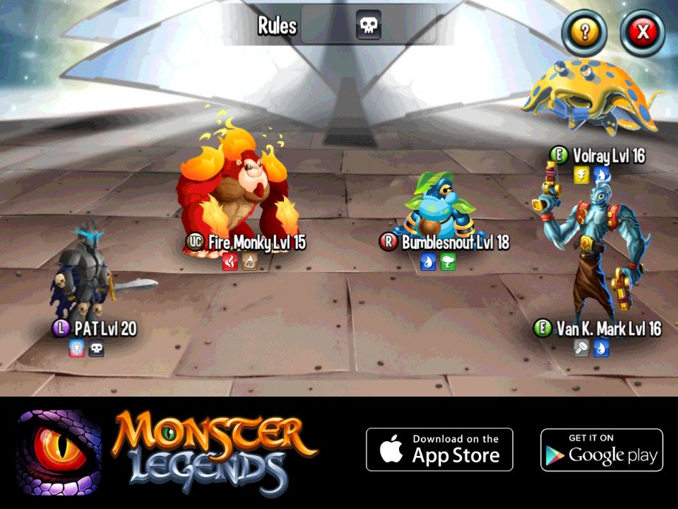 gasaka's tweet photo. I'm performing a counterattack at Monster Legends! Join the game now too!  https://t.co/jNfaFZqXOl https://t.co/RHB6jw4viv