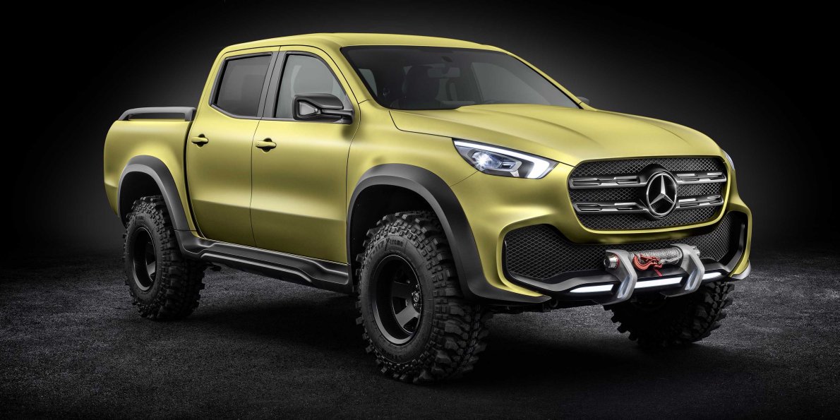 Would you drive a Mercedes truck?