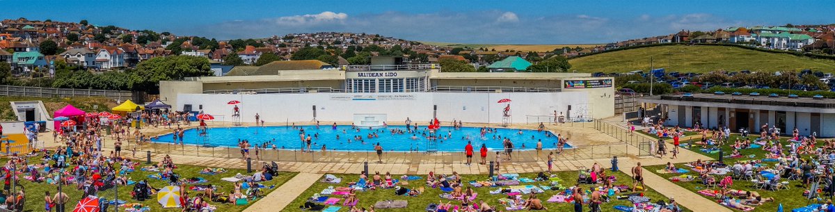 lidolover's tweet photo. @tomough I'm one of the directors. Saltdean Lido is the last of Brighton's historic pools (20 mins from The Stn). It's popular, so we forgive you! https://t.co/EbwfLC5N3l