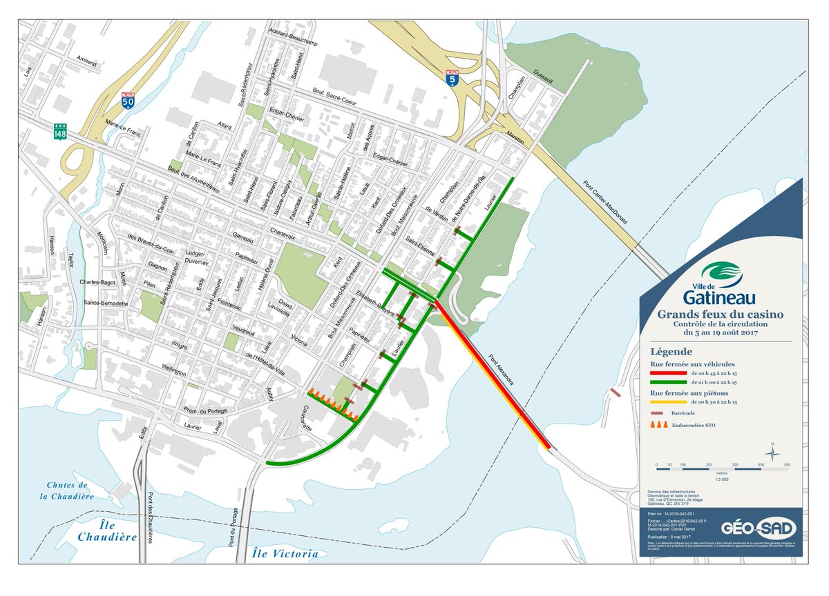 ville_gatineau's tweet photo. Modifications à la circulation et au stationnement #gatineau pour la tenue @GrandsFeux ce soir https://t.co/VHj3ESQqVf https://t.co/fDk41OnkZc