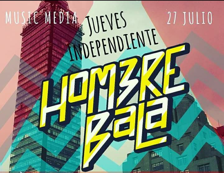 MusicRecordMe's tweet photo. Jueves 27 de julio, la presentación de la banda @SoyHombreBala en el Dobermann del Centro de la CDMX a las 8 pm.
https://t.co/fX4UNkxIuw https://t.co/8vzQUSZ6ZQ