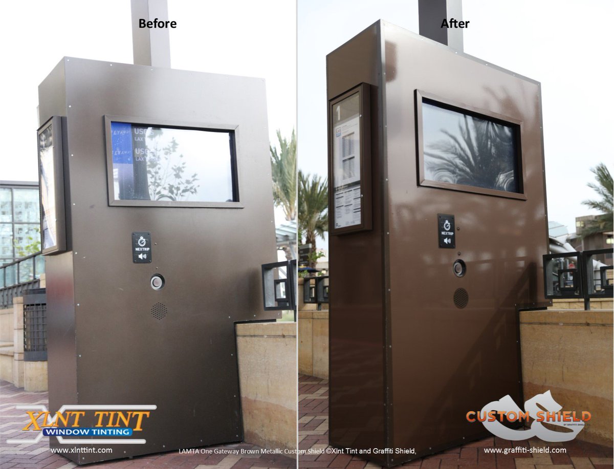 graffitishield's tweet photo. Save your property, but refresh its look with Custom Shield film products! https://t.co/UotSMCTh75 #graffitishield #surfaceprotection https://t.co/hh7tzIye6d