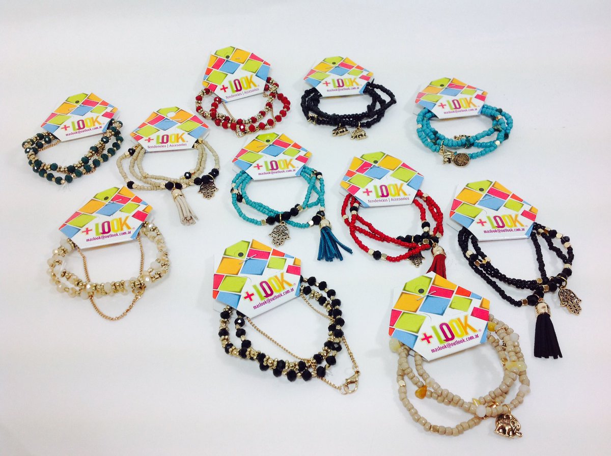 Maslook_'s tweet photo. Pulseras divinas #tresdiseños #muybellas #maslook https://t.co/fiC7ibml6B