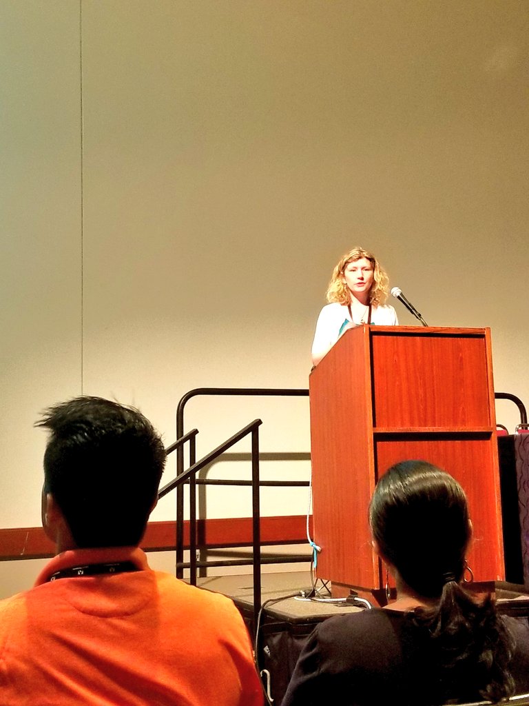 MonaJalal_'s tweet photo. In such an amazing talk by Professor Kate Saenko from Boston University @BU_Tweets #cvpr17 #cvpr2017 @katesaenko #nlproc #VQA #MSCOCO https://t.co/C1PmsHpxzq