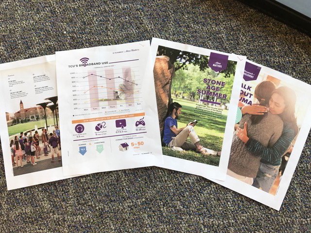 TCUMagazine's tweet photo. Sneak peek of the Summer 2017 TCU Magazine! #ComingSoon https://t.co/65J91GKgd4