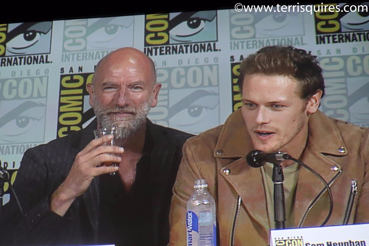 TerriSquires1's tweet photo. @grahammctavish Bummed I didn't get to see the #Preacher panel but wow! The #OutlanderSDCC panel was rocking!! Thanks so much! https://t.co/PwROgyNF6k