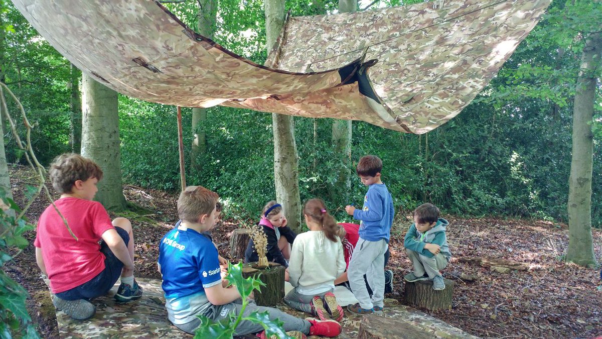 ActivateCamps's tweet photo. A great day to be outdoors working hard with the shelter building. #ActivateCamps #ActivateMiniRangers #GreatOutdoors @haven https://t.co/l4oG3SgzbV