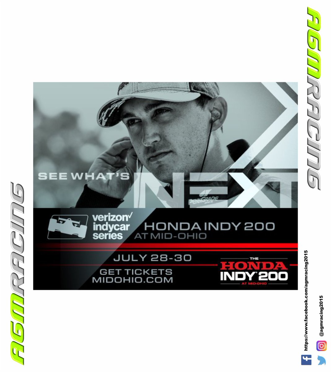 agmracing2015's tweet photo. #IndyCar #MidOhio #EstadosUnidos #AGMRACING https://t.co/vrjUCtr2Eg