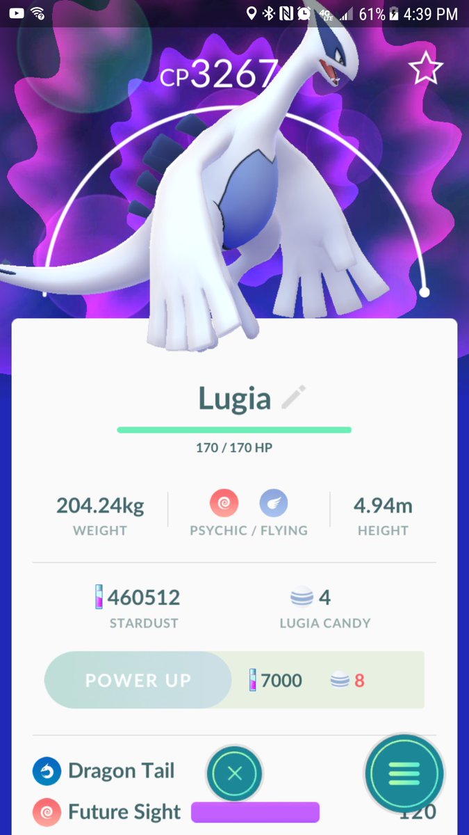 junctionjuggalo's tweet photo. @trnrtips @bentimm1 with lots of rare candy and a tm or two, he is quite the beast. #caughtnotgofest https://t.co/ydKCcgXVS3