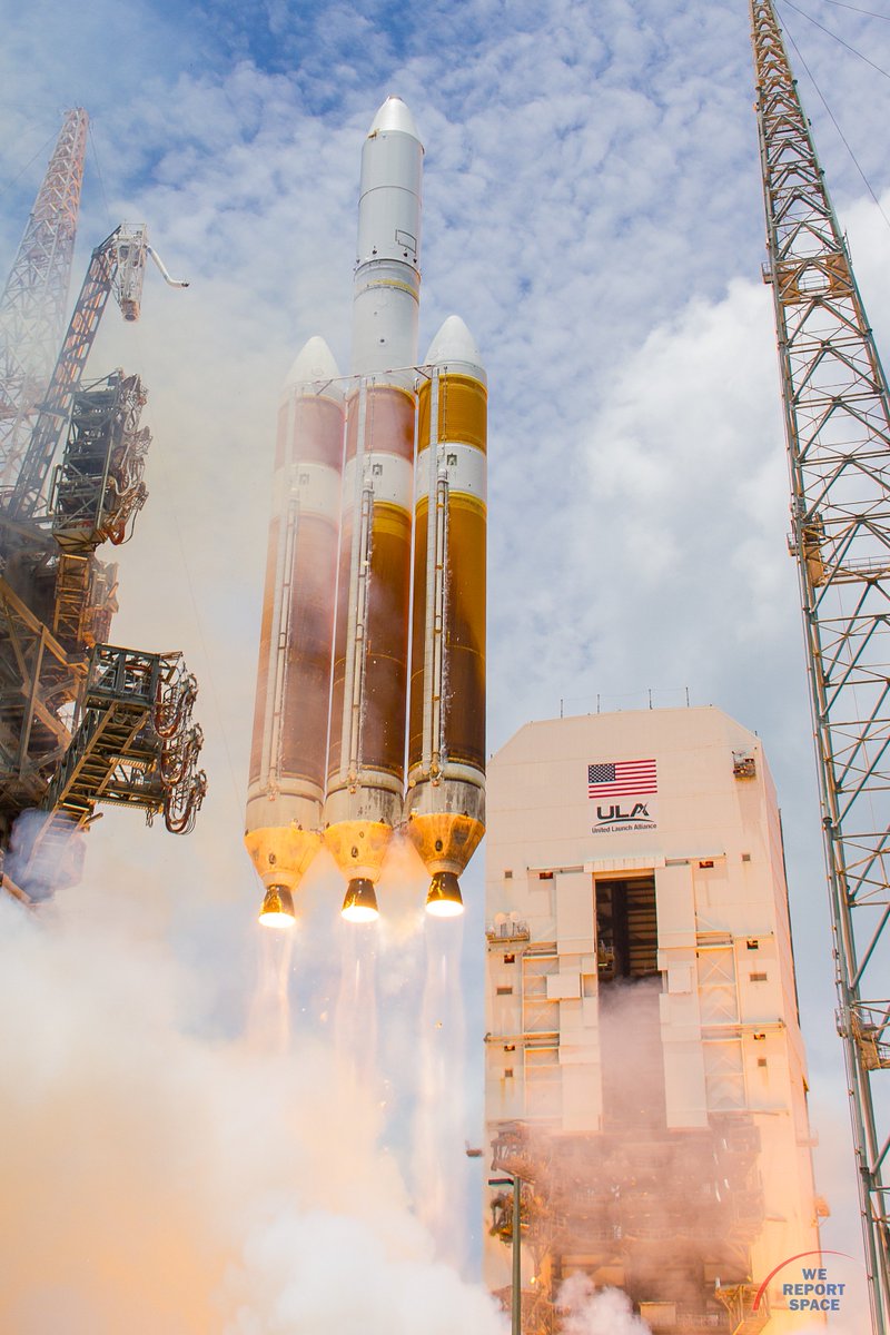MikeSeeley's tweet photo. Some of my favs(all by me for @WeReportSpace):#AFSPC6(Delta4)&#NROL37(Delta4Heavy) by @ulalaunch; #CRS9& #BulgariaSat (Falcon9s) by @SpaceX https://t.co/YeSUg5WRTX