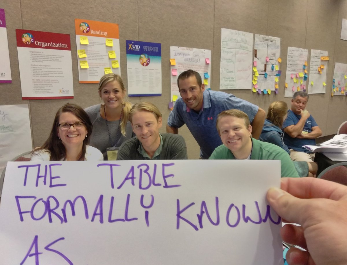 MrKenley's tweet photo. Social Studies: when you look this good you don't need a filter! #AVIDSI17 https://t.co/v8dj6bK32J