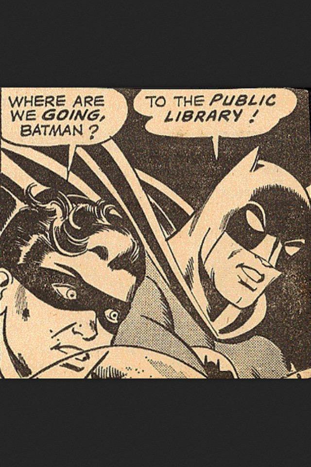 meatheadreader's tweet photo. And this why they are the dynamic duo! #LibrariesTransform #read #excerciseyourbrain #comics #Batman https://t.co/4YyeCCGV3o