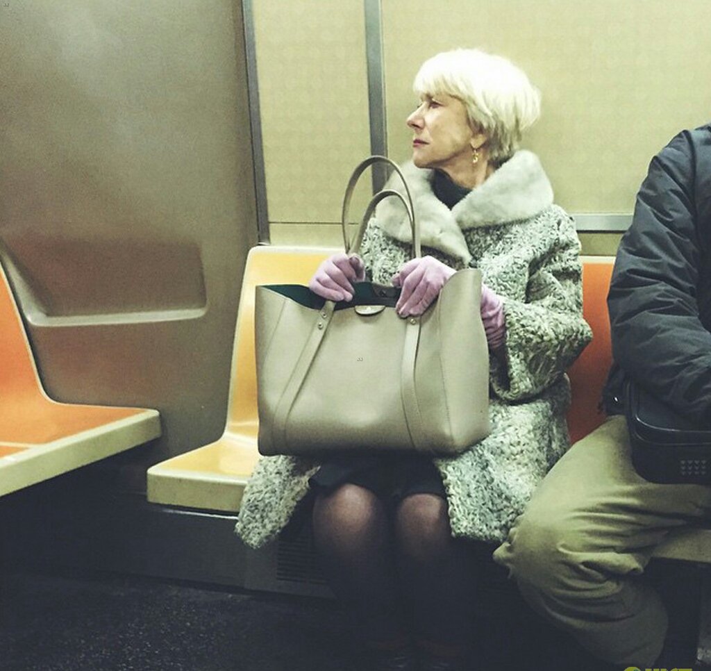 Happy, Happy Birthday to Dame Helen Mirren, whose regal awesomeness cannot be dimmed by manspreading. 