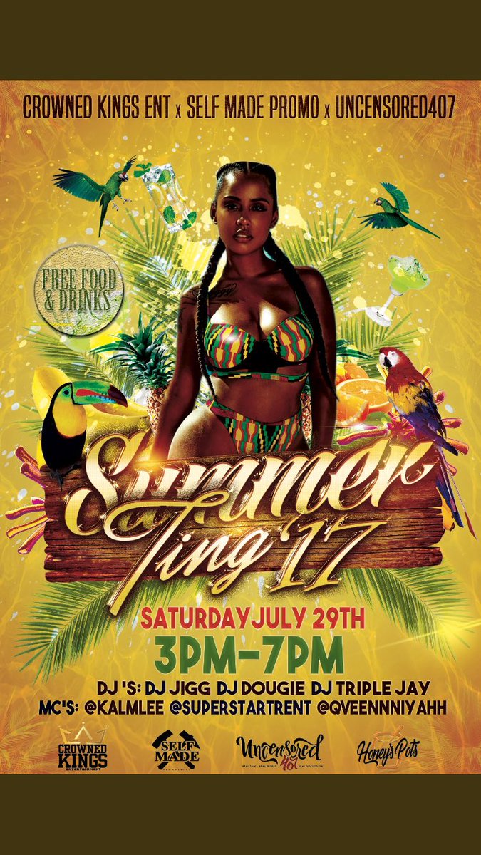 _TheSweetheart's tweet photo. Come get Litty with us at #SummerTing17 😜🔥
#SelfMadePromo ⚒ https://t.co/bE6Hd36pDI