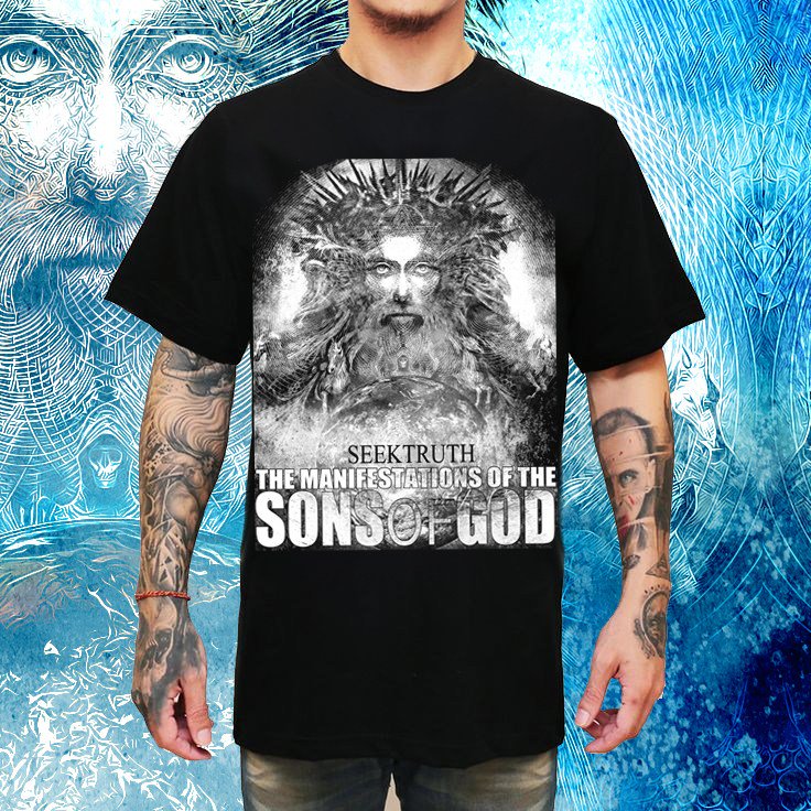 Mythicistme's tweet image. The Manifestations Of The Sons Of God | T-Shirt truthseekah.com/product/manife…