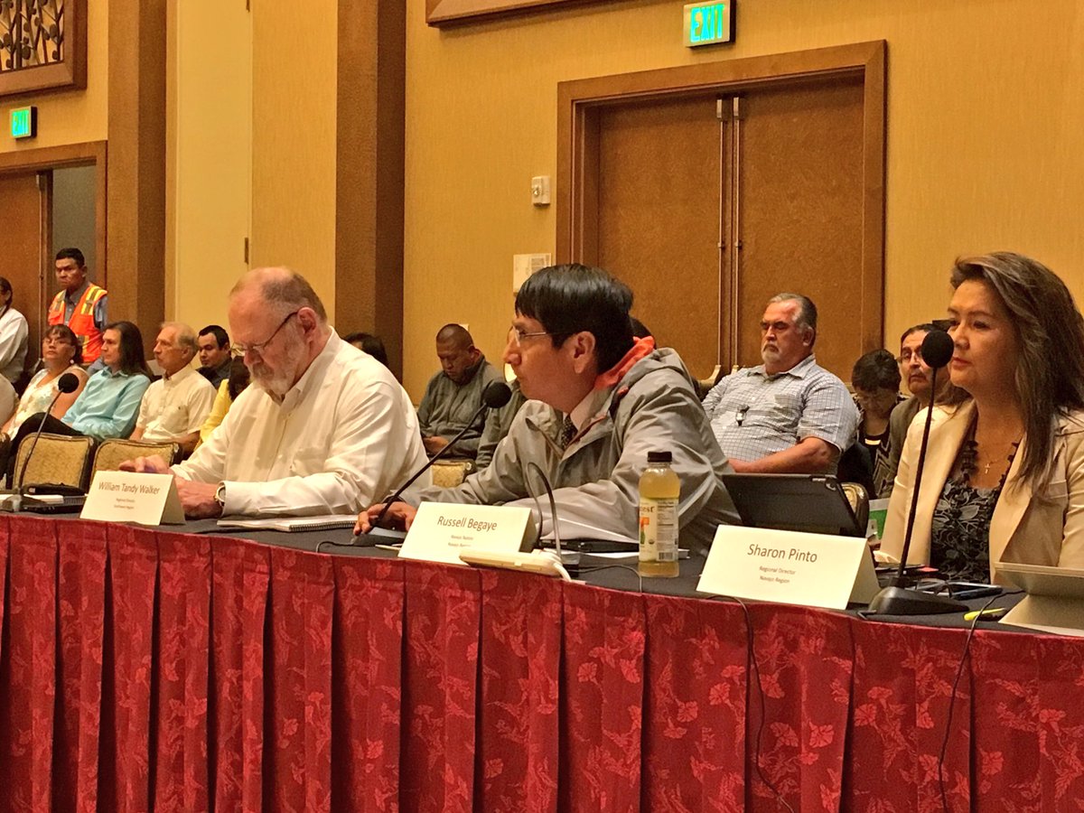 NezForAZ's tweet photo. This afternoon, I'm giving the welcome address at the Tribal/Interior Budget Council Meeting being held at Twin Arrows. #NNOPVP #USDOI https://t.co/gKbgbah1T2