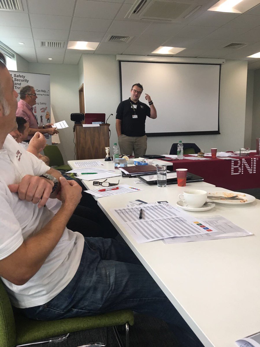 Our meeting last week - great meeting #BNIVancouverKL