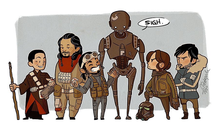 Yrogerg84's tweet image. La team rogue one au grand complet 😎🤘