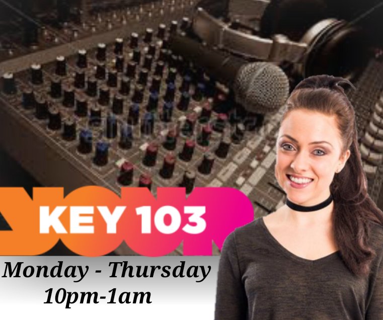 SoWright_Crew's tweet photo. Tune into @DJSoWright on @KEY103 now for The Late Show She Plays All The Biggest Hits All Day Long https://t.co/yaM855WcFS