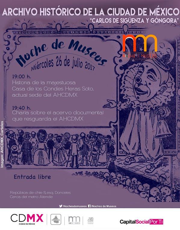arteycultura's tweet photo. Si te gusta la historia, pasa la #NocheDeMuseos en el @Museodehistoria, el @AGNMex o el #AHCDMX https://t.co/WCqg8zwQXL
