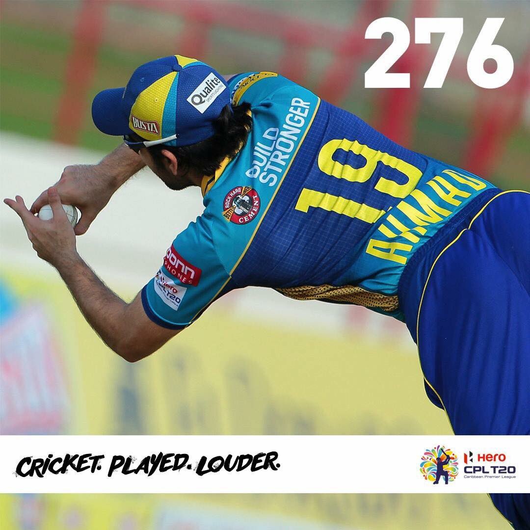 CPL's tweet photo. We saw some classic catches at #CPL16. 276 would you believe!Which was your favourite??? #CPL17 #biggestpartyinsport https://t.co/M9TzGwrQi5