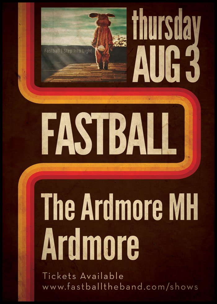 FASTBALLTHEBAND's tweet image. Next Thursday, Aug 3rd with Rad &amp;amp; Kell. Playing old songs and new songs! Get TIX or a MEET N GREET at fastballtheband.com #StepIntoLight