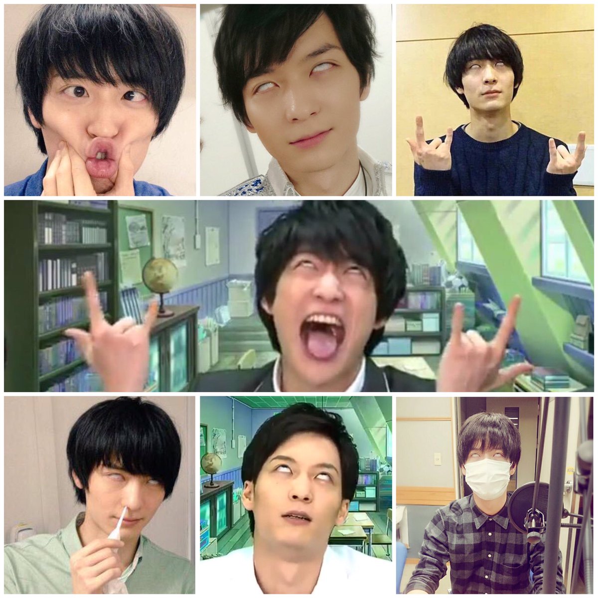 hirokita64's tweet photo. 梅原裕一郎のここがすごい
・とにかくカッコイイ
・笑顔が可愛い
・低音ボイス
・可愛い声も出せる
・普通に変顔する
・デビュー一年目で初レギュラー
・三年目に新人男優賞
・自己評価が低い

梅原裕一郎のここがダメ
・運動音痴
・下ネタが好き
・すぐ白目で写真撮る(そこも好き) https://t.co/5vTictgA68