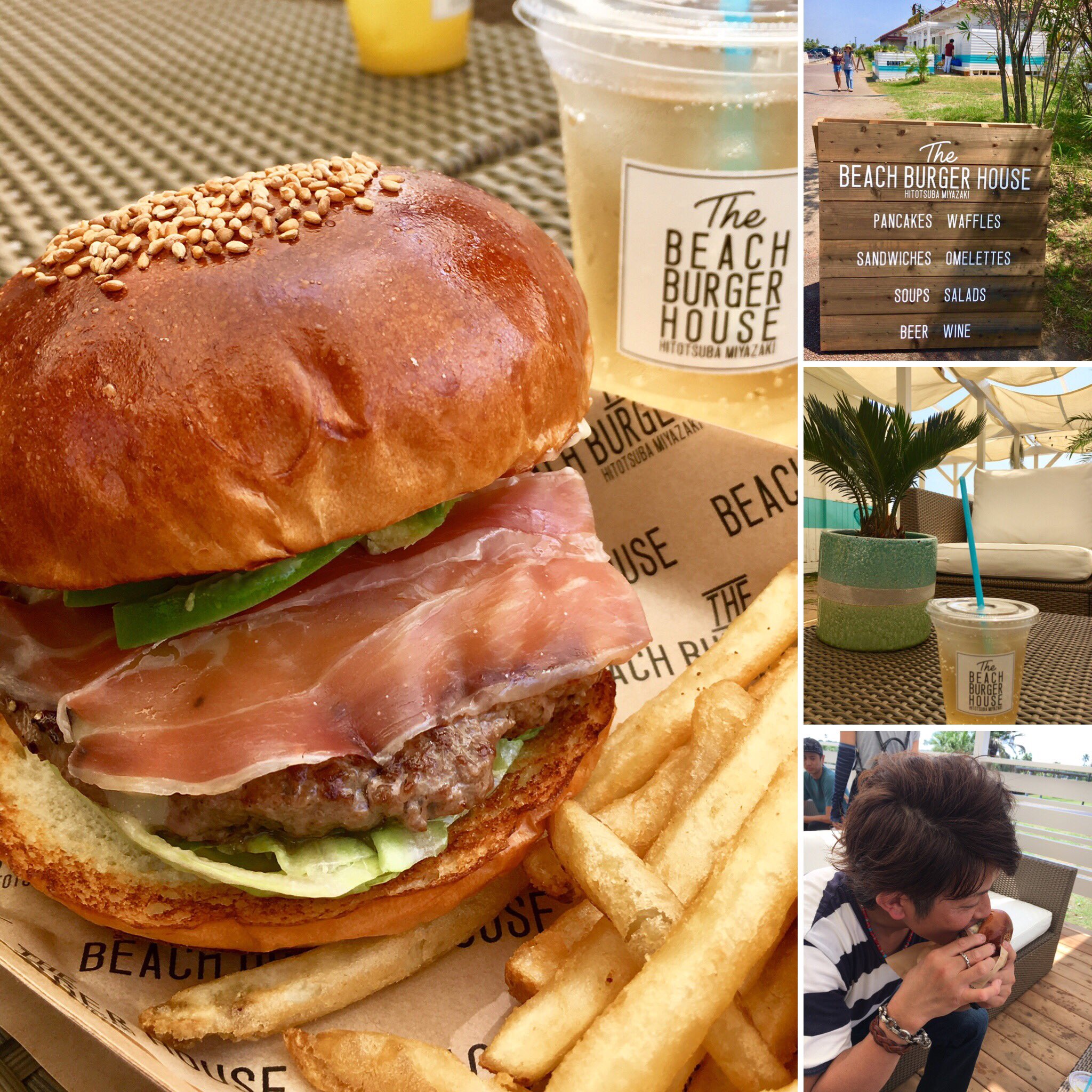 宮崎ラーメン大好きカムジン この夏サンビーチ一ツ葉にオープンしたばかりのコチラでランチ ハンバーガー Burger 宮崎パン部 宮崎 一ツ葉 ビーチバーガーハウス アボカド生ハムバーガーにモッツァレラチーズトッピング ラーメンしか食べない訳 宮崎ラーメン大好きカムジン この夏サンビーチ一ツ葉にオープンしたばかりのコチラでランチ ハンバーガー Burger 宮崎パン部 宮崎 一ツ葉 ビーチバーガーハウス アボカド生ハムバーガーにモッツァレラチーズトッピング ラーメンしか食べない訳