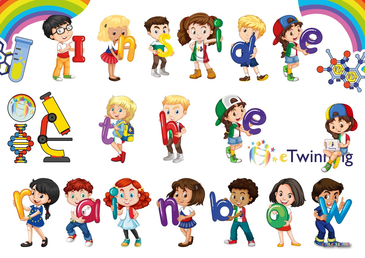 c_serio's tweet photo. Kids Poster #etwinning #ciraserio #insidetherainbow #GjC2017 @Gjc2017 #scuolasantarcisio @irena_raykova https://t.co/TXQmVBcznl