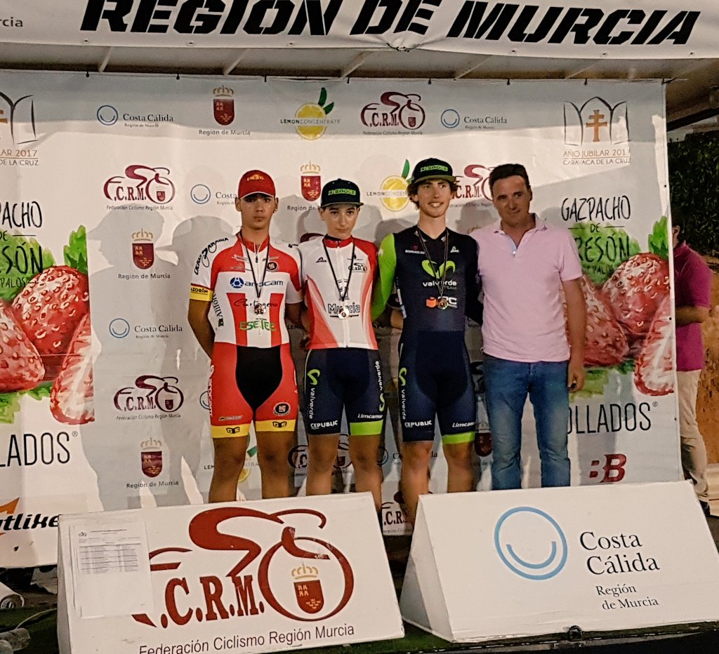CT_Arocam_Cad's tweet photo. Qué cerca ha estado el triunfo en @Cartagenatrack! @jonathantoro01 2° a sólo 1"! Y @valera_fernand 4° a 1" del podio de este #CampMurciaCRI! https://t.co/FLW0Ft3I65