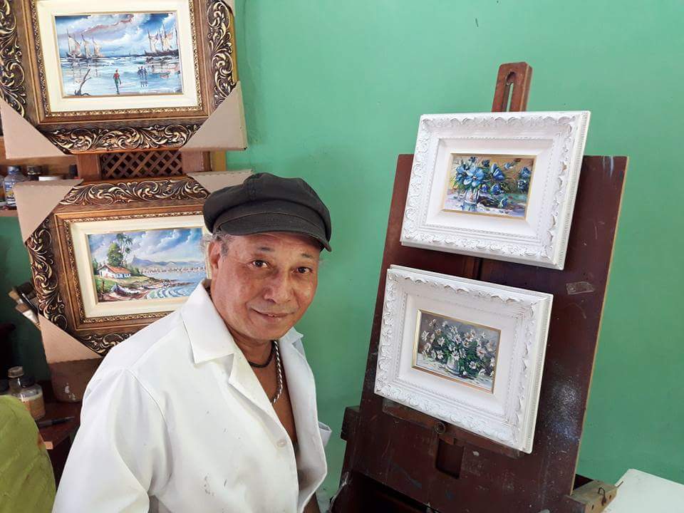 AliomarGuima's tweet photo. Sou natural da cidade de Canavieiras no Estado da Bahia, Brasil. Uma vida dedicada às artes plásticas. #BelasArtes #SBBA #ForJu https://t.co/TEoIJYCzcq