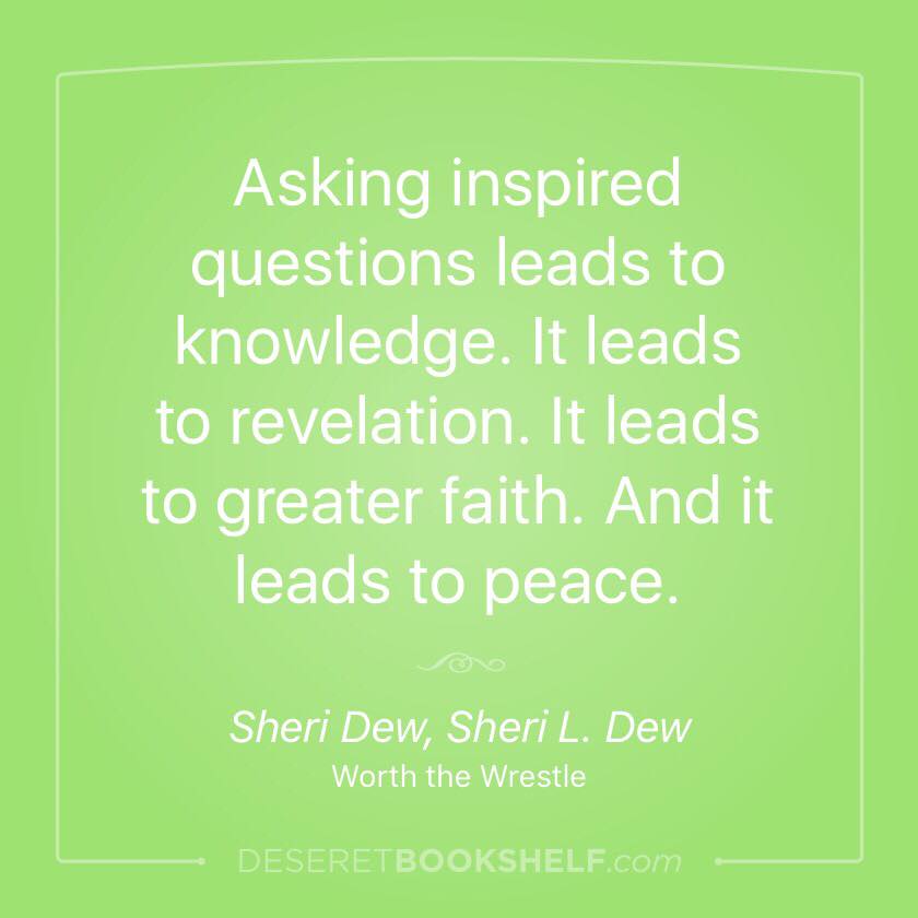 DeseretBook's tweet photo. #questionsaregood #WorththeWrestle
#LDS https://t.co/bq0WWB4ZX4